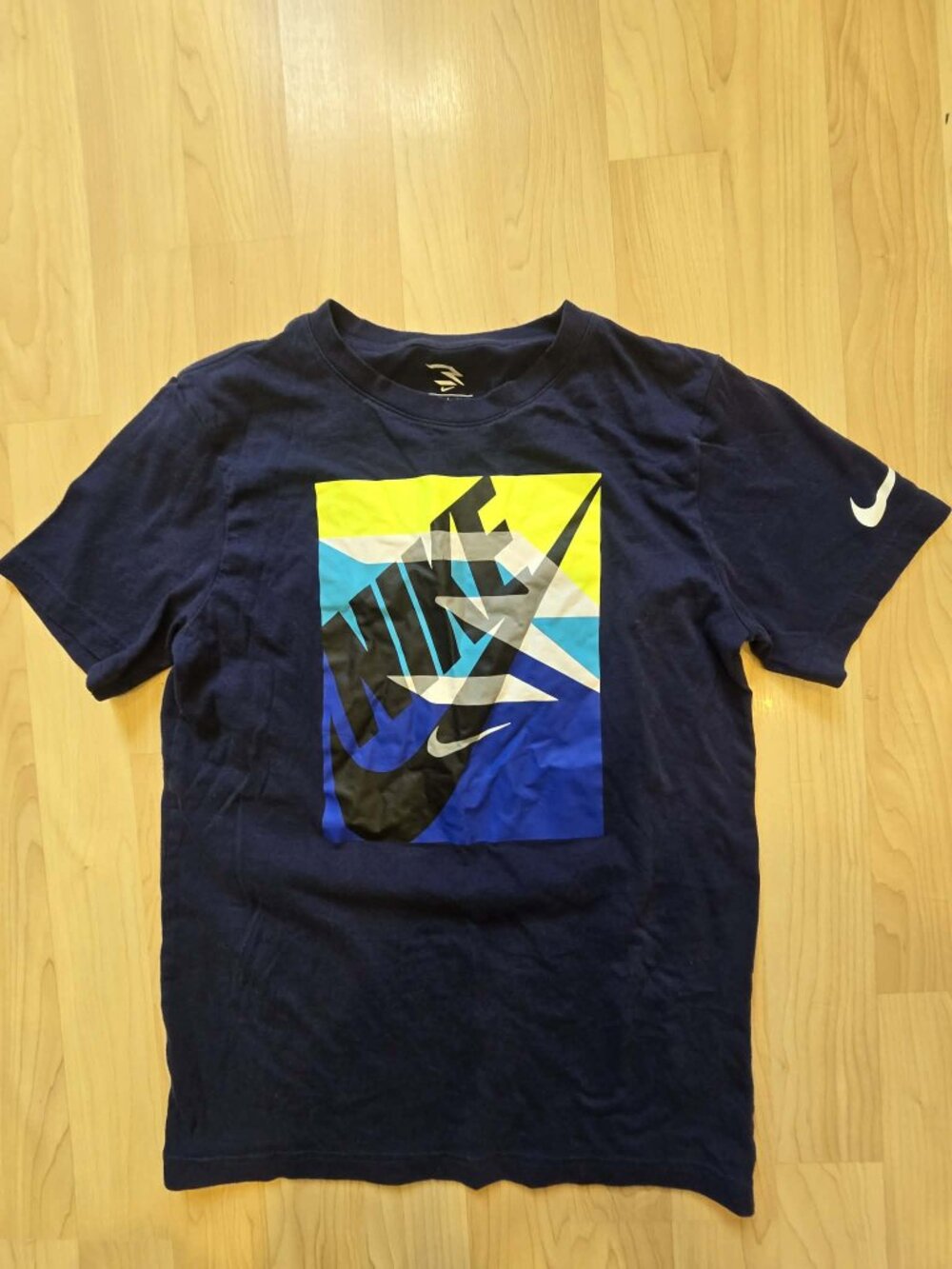 Nike 3BRAND Russell Wilson Boys XL Graphic T-Shirt Navy S4